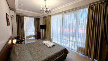 Atlant Deluxe building with kitchen